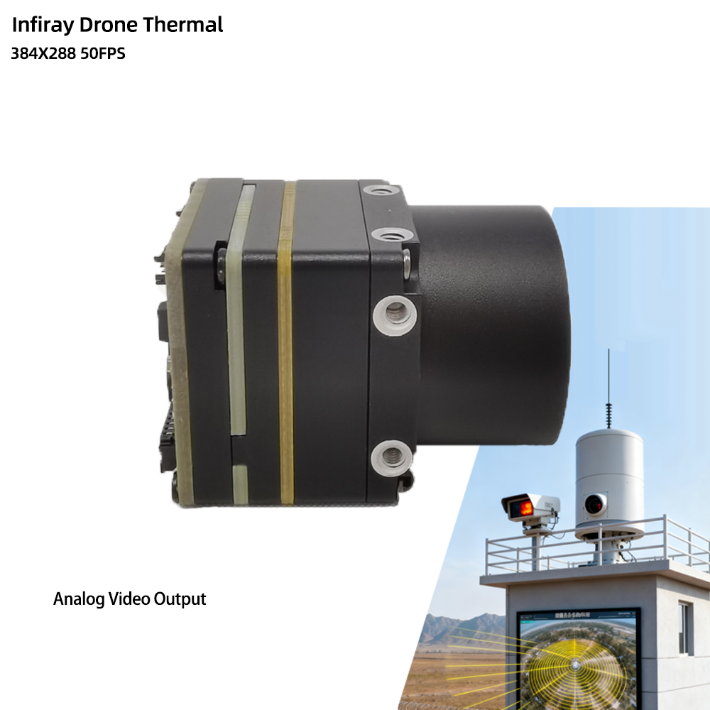 Drone Camera Lens - Moduł kamery termowizyjnej Iray IR 60Hz,