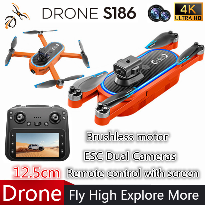 Dron 2025 S186 Profesjonalny 4 – Drone Camera Hd recenzja i cena