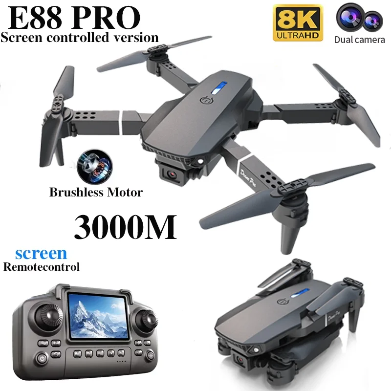 Profesjonalny dron E88 PRO z e – Drone Camera Mount recenzja i cena
