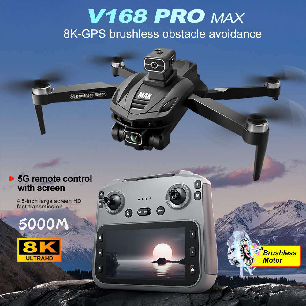 V168 PRO Max GPS Drone 8K Prof – Drone Camera Hd recenzja i cena
