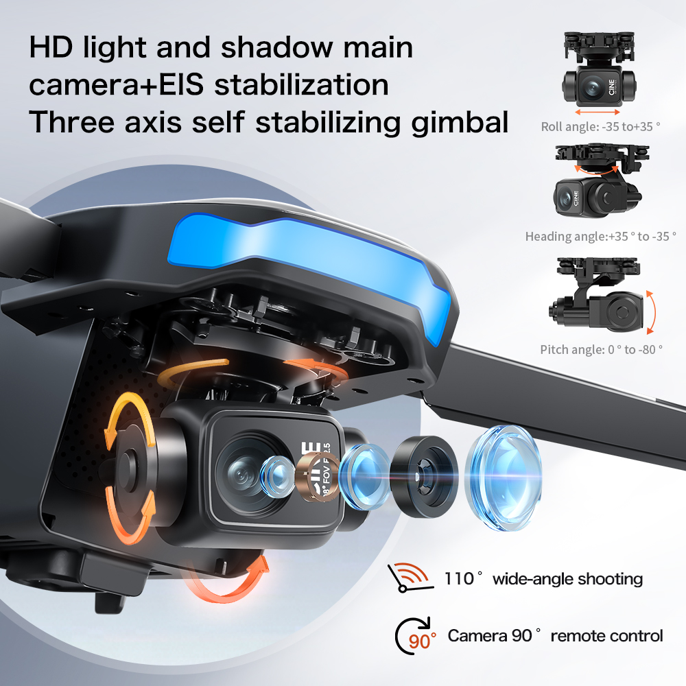 Nowy dron S-X1 MAX GPS 8K Prof – Drone Camera Wide Angle recenzja i cena