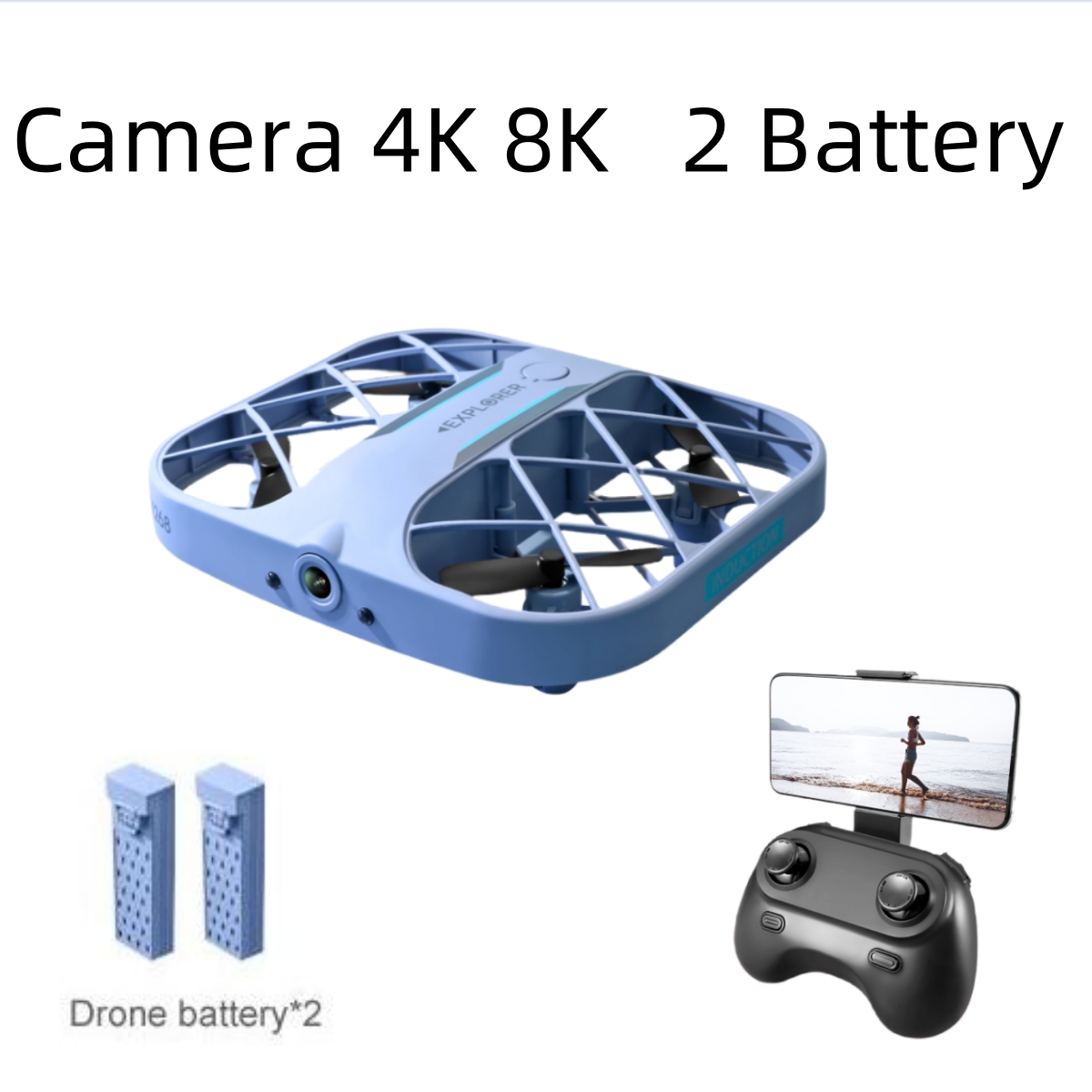 JJRC H107 FPV RC Dron z 2 Bate – Drone Camera Hd recenzja i cena